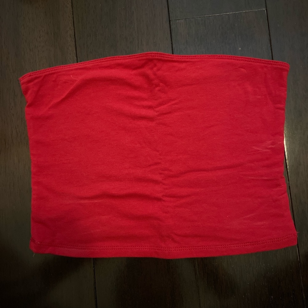Hollister Red Tube Top